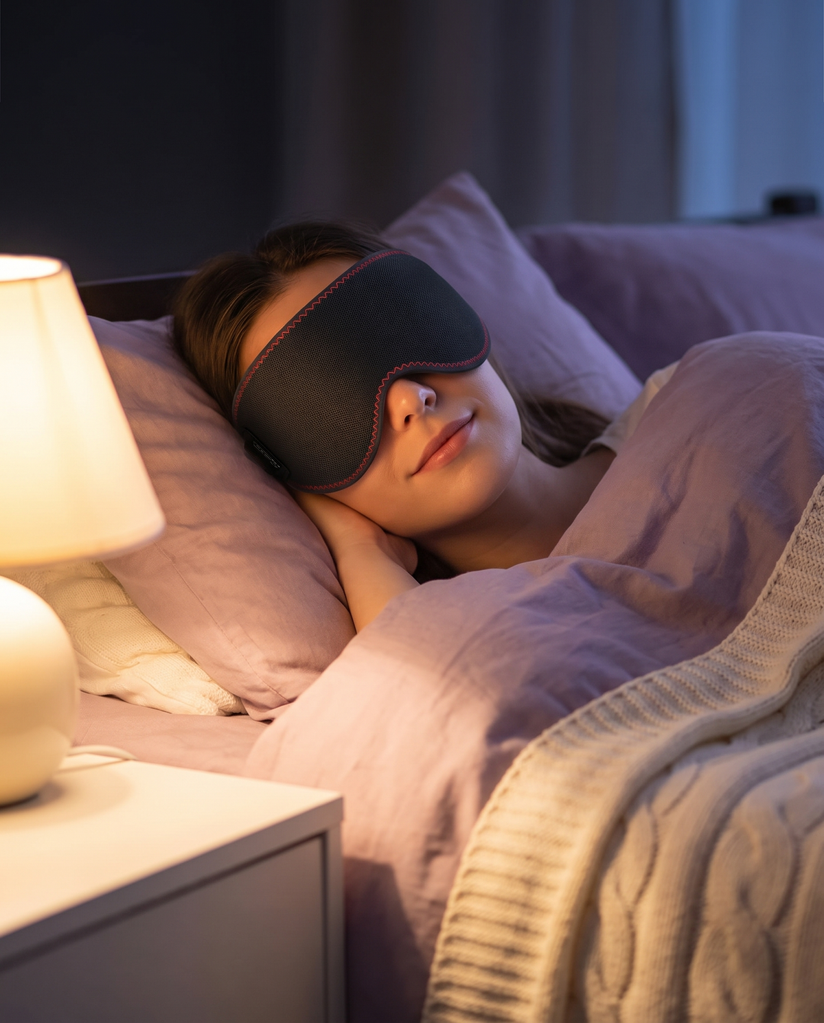 Rituel du soir avec le masque chauffant Zentra